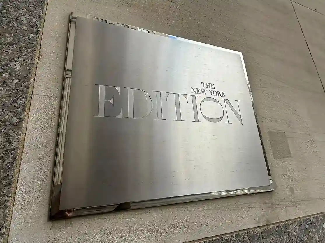 The Edition Hotel is one of the very best flatiron district hotels in NYC.