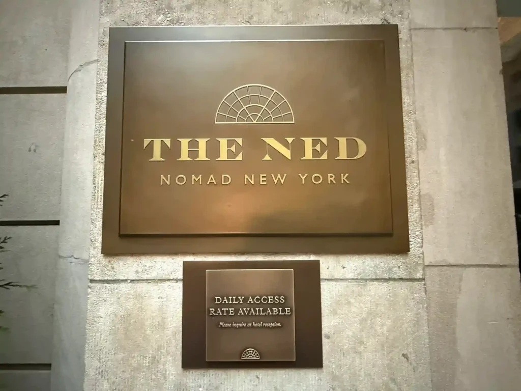 The Ned Hotel in Flatiron NYC.