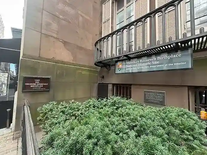 I visited the Theodore Roosevelt Birthplace National Historic Site in the Flatiron District of NYC.