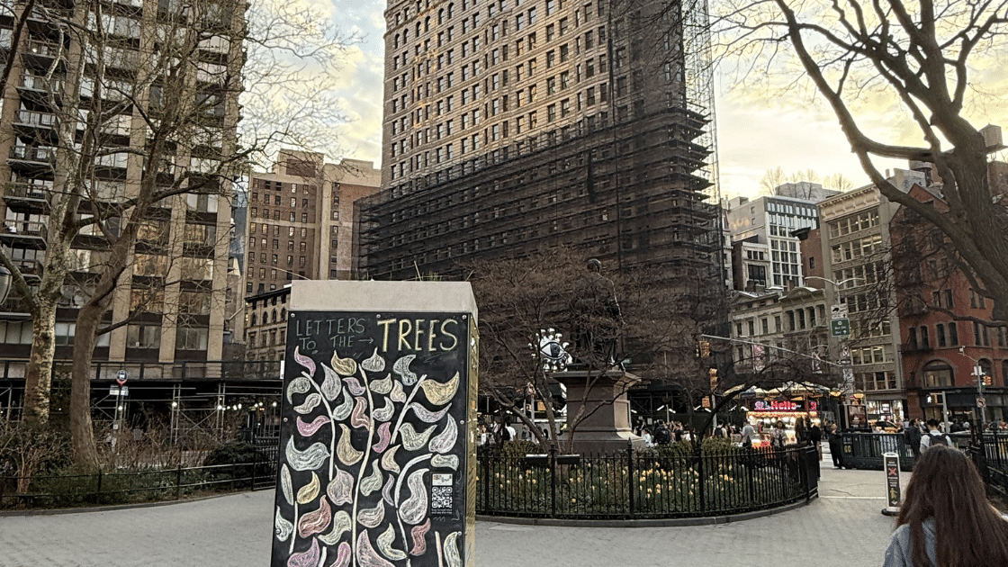 Photo taken in the park near Flatiron Building, and area wher Sissieretta Jones was connected with.