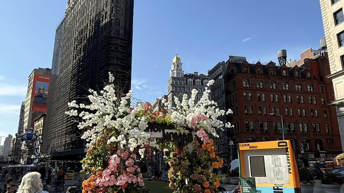 View of the Flatiron Building where Robert Maynicke shaped this area and is a distinct part of history.