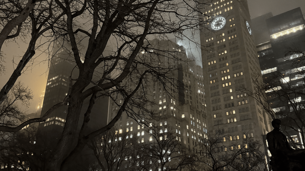 View of the famous clock tower at night, which is near to a great building to live the Rose Hill Condominium.