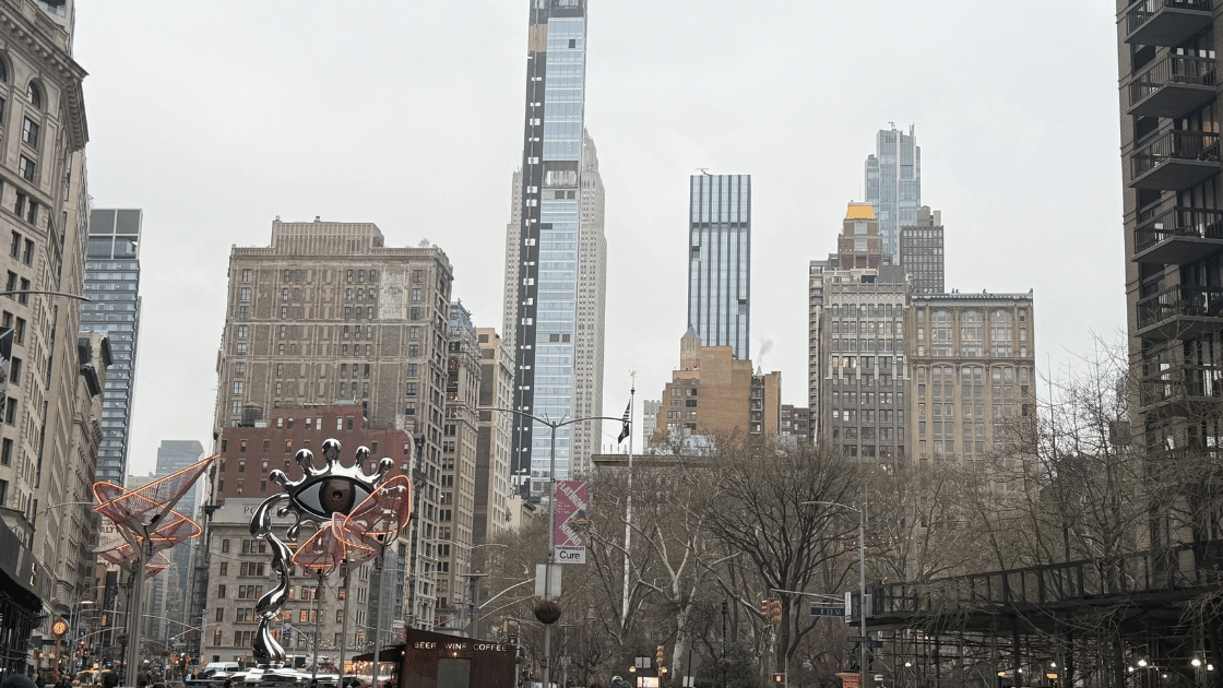 Photo in the Flatiron District where Edward Steichen was a part of the nyc community.