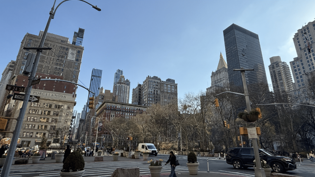 Photo in the Flatiron District around where 20 East 30th Street Co-op is located.